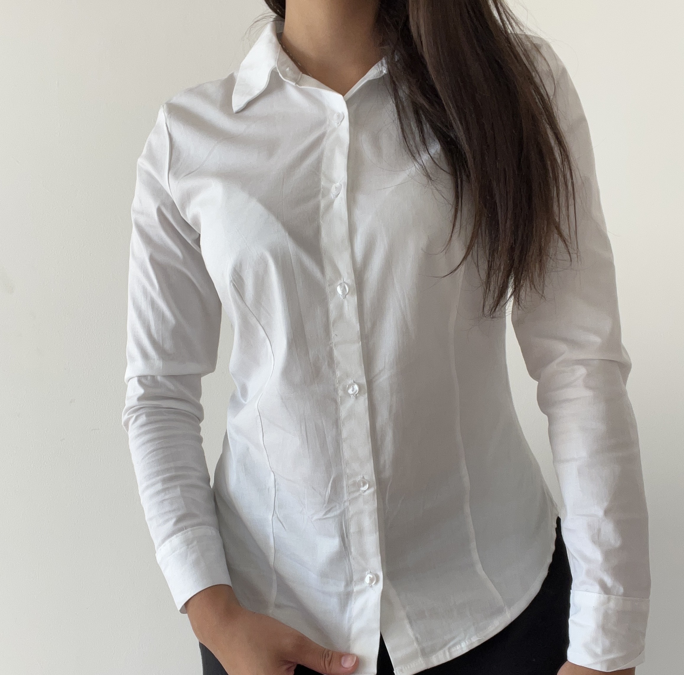 Camisa matilda entallada 